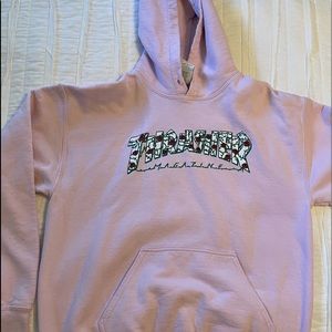 Thrasher floral hoodie